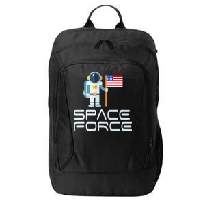 United States Space Force Astronaut Flag City Backpack