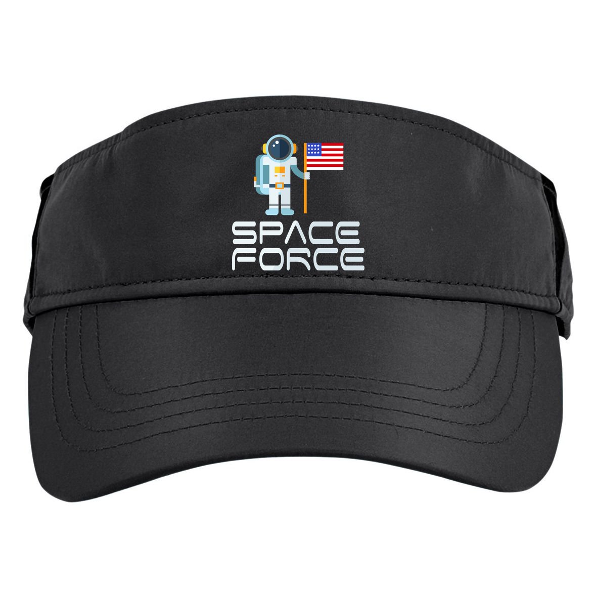 United States Space Force Astronaut Flag Adult Drive Performance Visor