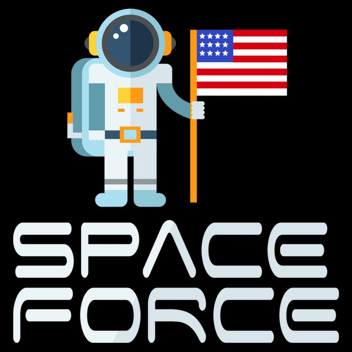 United States Space Force Astronaut Flag Bucket Hat