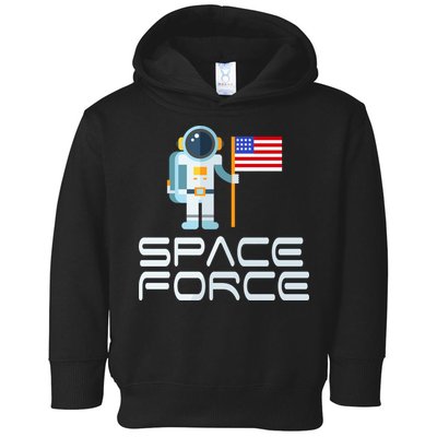 United States Space Force Astronaut Flag Toddler Hoodie