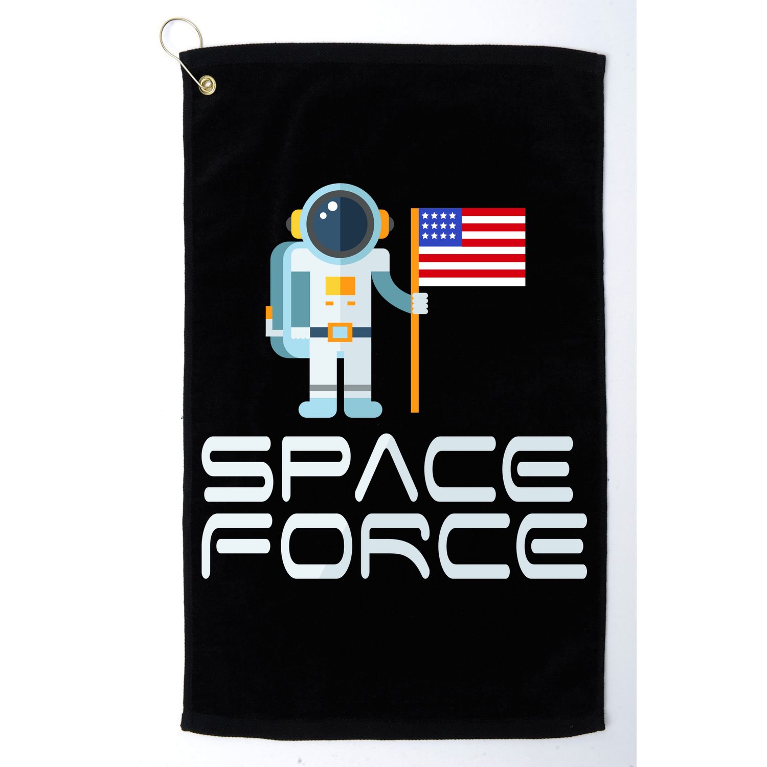 United States Space Force Astronaut Flag Golf Towel