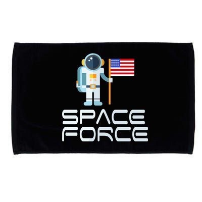 United States Space Force Astronaut Flag Microfiber Hand Towel