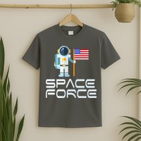 United States Space Force Astronaut Flag T-Shirt