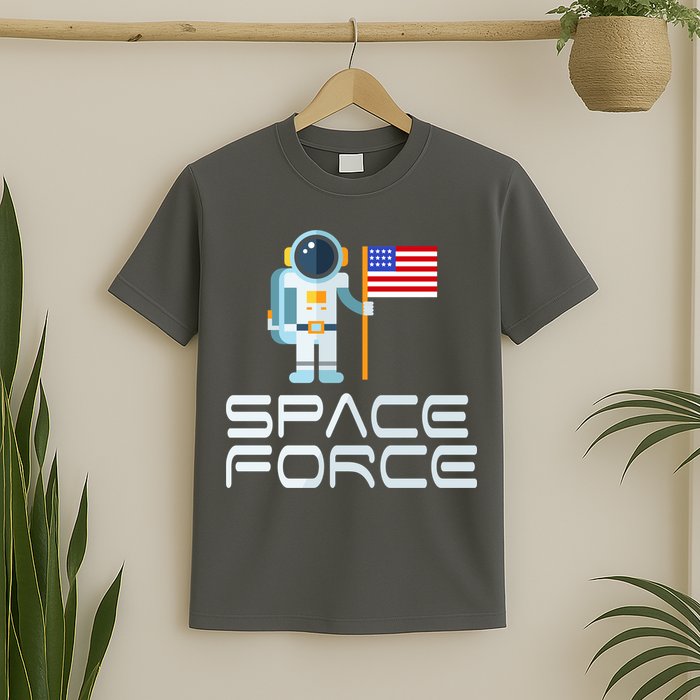 United States Space Force Astronaut Flag T-Shirt