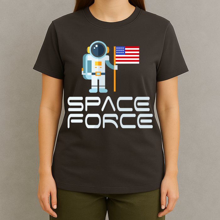 United States Space Force Astronaut Flag T-Shirt