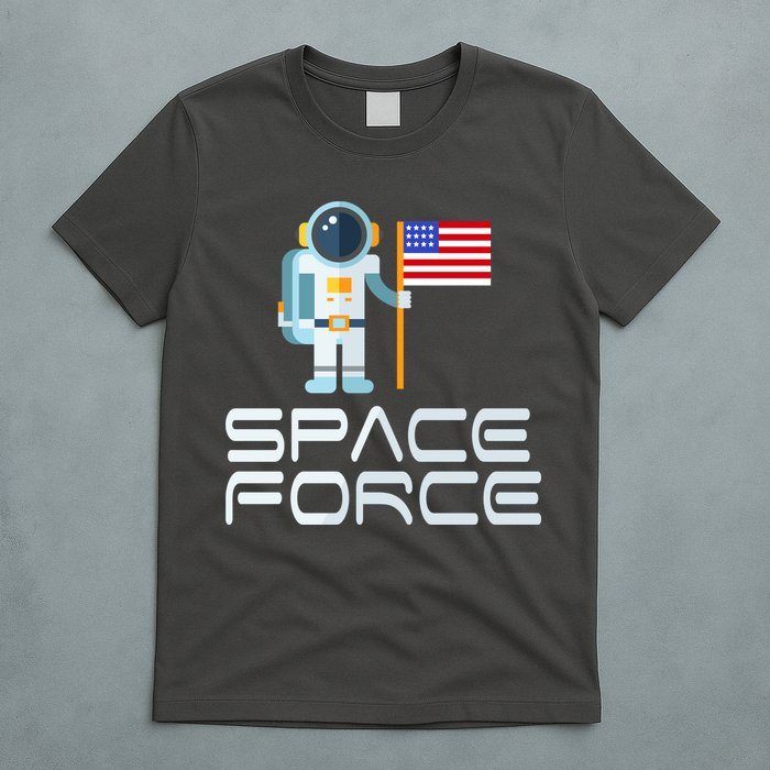 United States Space Force Astronaut Flag T-Shirt