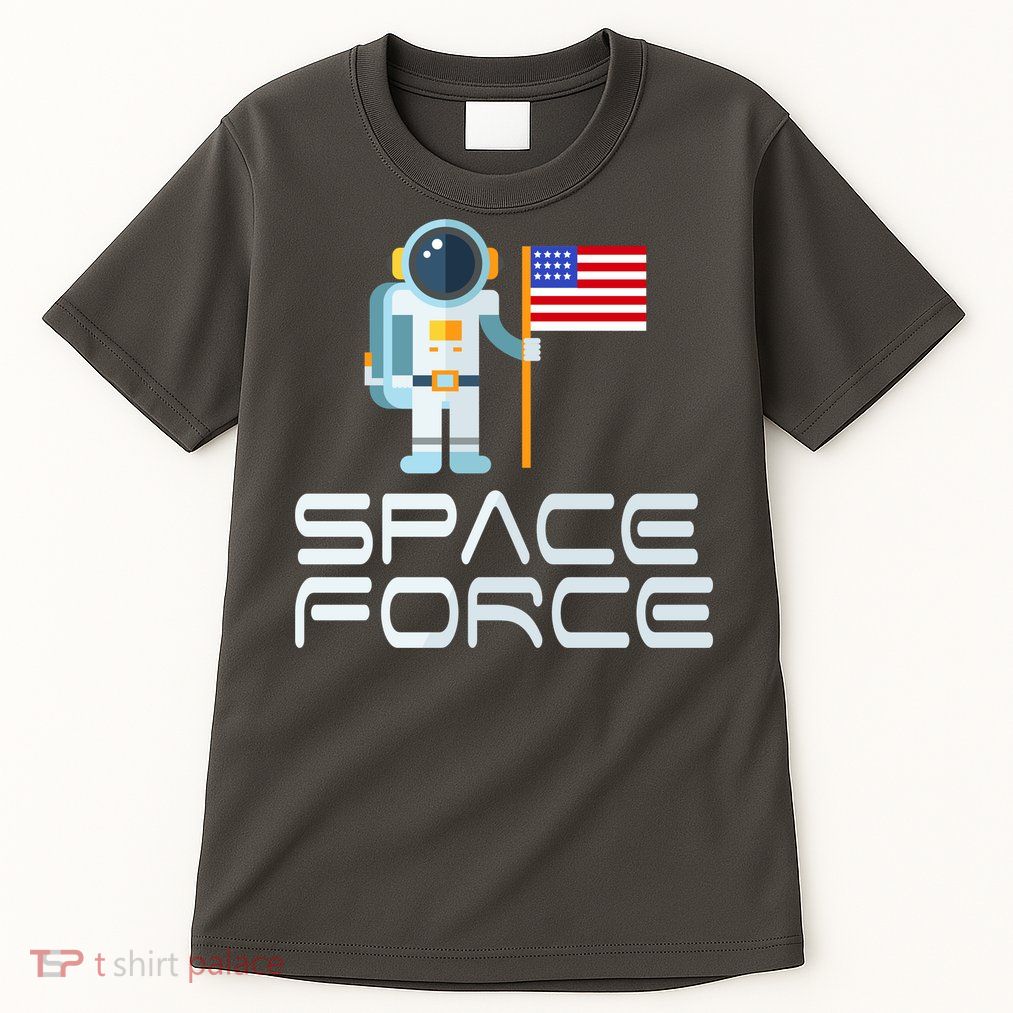 United States Space Force Astronaut Flag Tall T-Shirt