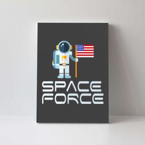 United States Space Force Astronaut Flag Canvas