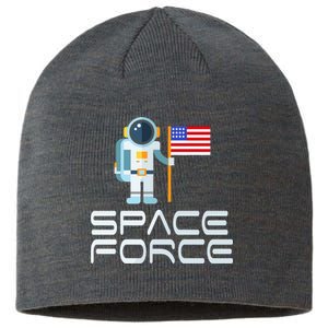 United States Space Force Astronaut Flag Sustainable Beanie