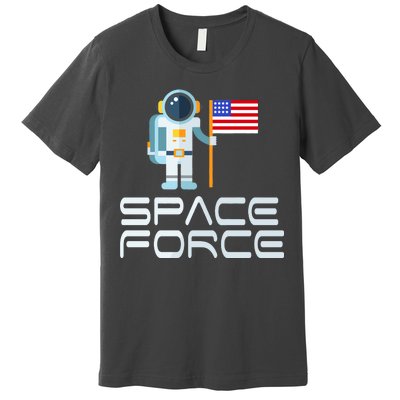 United States Space Force Astronaut Flag Premium T-Shirt