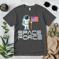 United States Space Force Astronaut Flag Premium T-Shirt