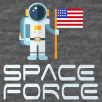United States Space Force Astronaut Flag Premium T-Shirt