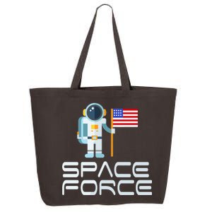 United States Space Force Astronaut Flag 25L Jumbo Tote