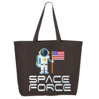 United States Space Force Astronaut Flag 25L Jumbo Tote