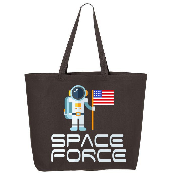 United States Space Force Astronaut Flag 25L Jumbo Tote