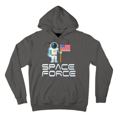 United States Space Force Astronaut Flag Tall Hoodie