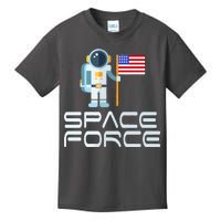 United States Space Force Astronaut Flag Kids T-Shirt