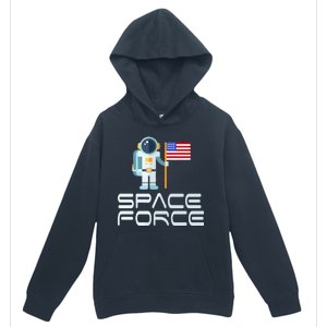 United States Space Force Astronaut Flag Urban Pullover Hoodie