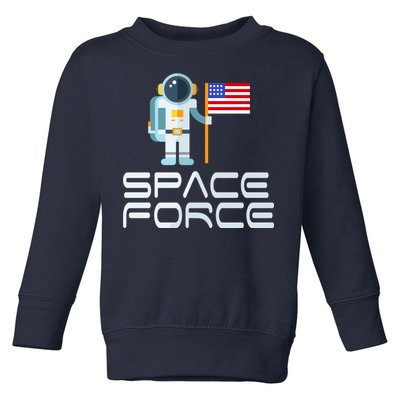 United States Space Force Astronaut Flag Toddler Sweatshirt