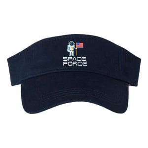 United States Space Force Astronaut Flag Valucap Bio-Washed Visor