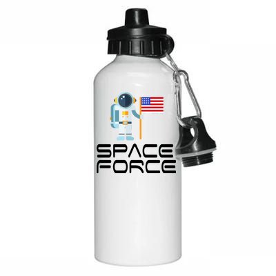 United States Space Force Astronaut Flag Aluminum Water Bottle