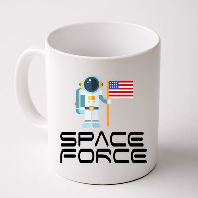 United States Space Force Astronaut Flag Coffee Mug