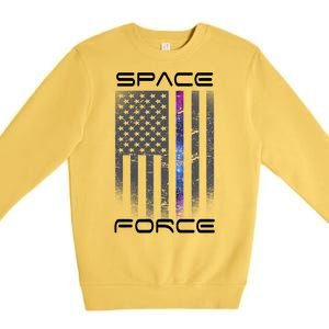 United States Space Force Flag Premium Crewneck Sweatshirt