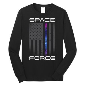 United States Space Force Flag Long Sleeve Shirt