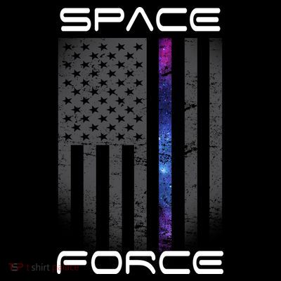 United States Space Force Flag T-Shirt