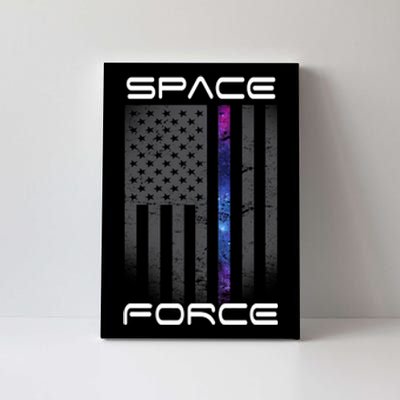 United States Space Force Flag Canvas