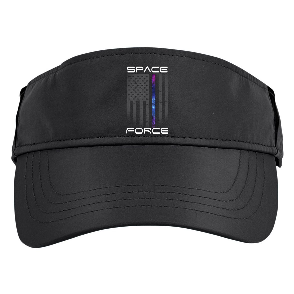 United States Space Force Flag Adult Drive Performance Visor