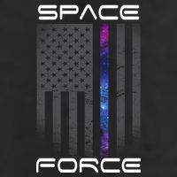 United States Space Force Flag Adult Drive Performance Visor