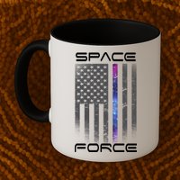 United States Space Force Flag Mug