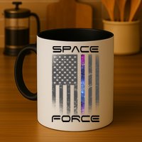 United States Space Force Flag Mug
