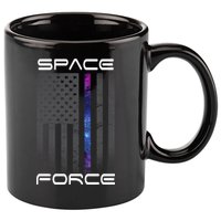 United States Space Force Flag 11oz C Handle Ceramic Mug