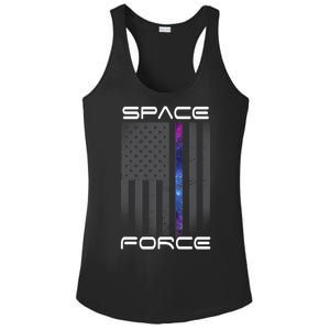 United States Space Force Flag Ladies PosiCharge Competitor Racerback Tank