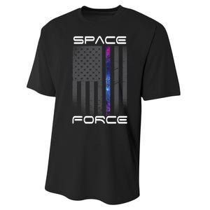 United States Space Force Flag Performance Sprint T-Shirt