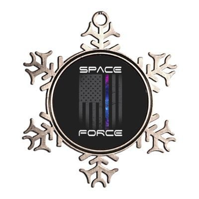 United States Space Force Flag Metallic Star Ornament