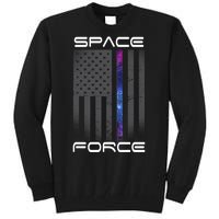 United States Space Force Flag Tall Sweatshirt