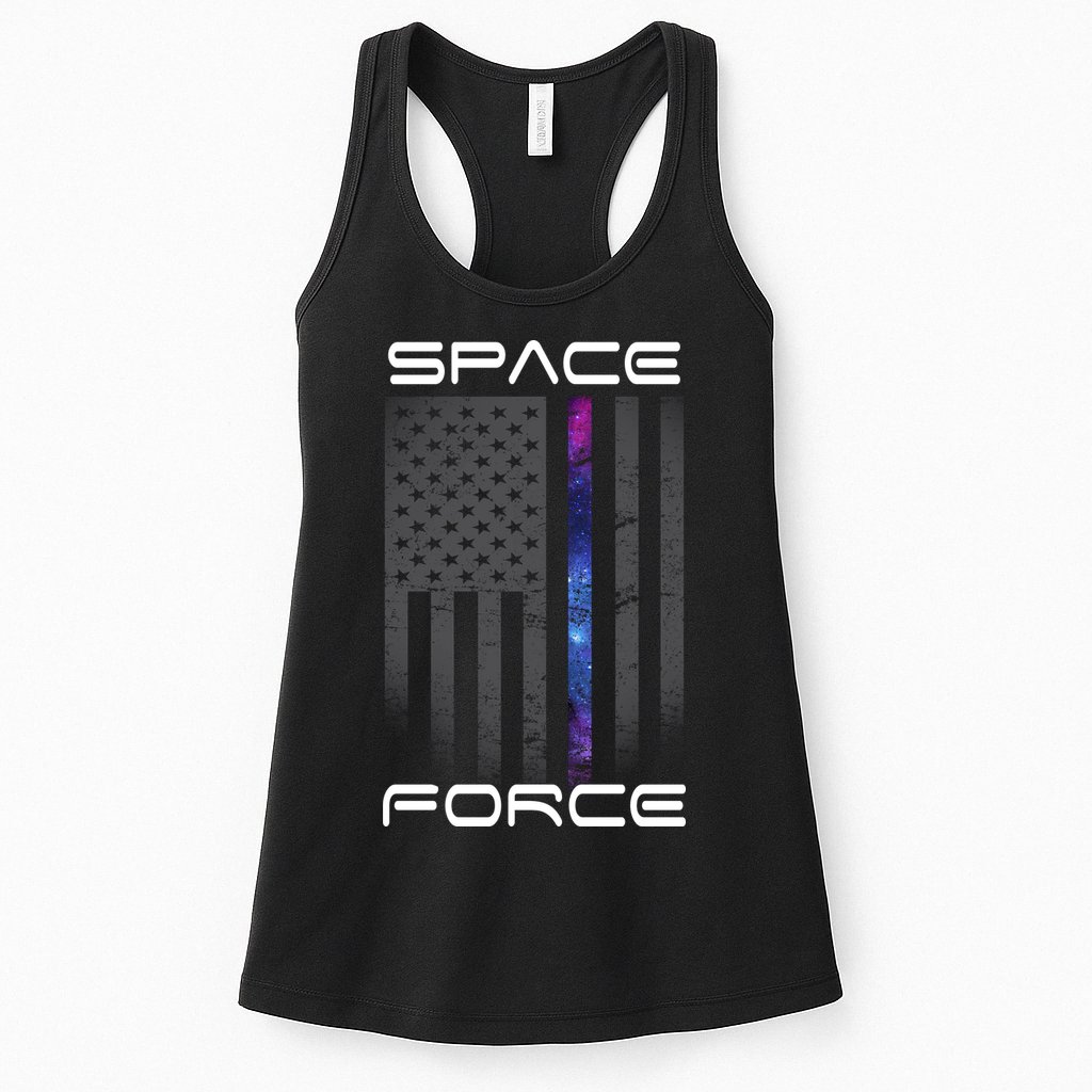 United States Space Force Flag Womens Tank Top
