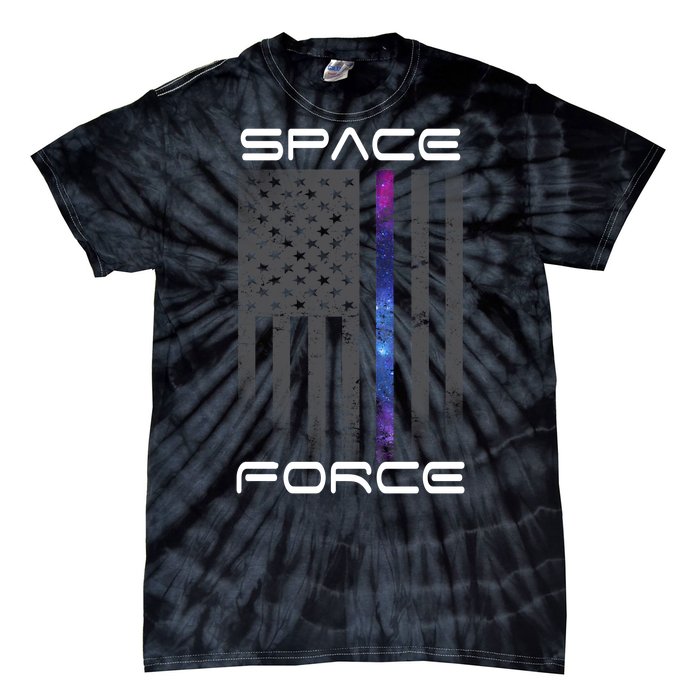 United States Space Force Flag Tie-Dye T-Shirt