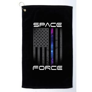 United States Space Force Flag Platinum Collection Golf Towel