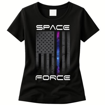 United States Space Force Flag Womens T-Shirt