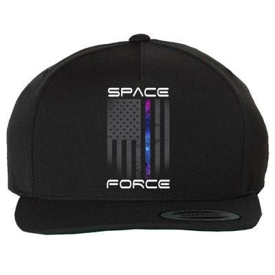 United States Space Force Flag Wool Snapback Cap