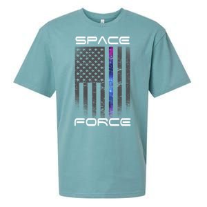 United States Space Force Flag Sueded Cloud Jersey T-Shirt