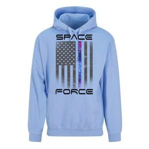 United States Space Force Flag Unisex Surf Hoodie