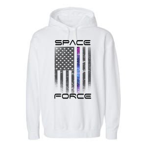 United States Space Force Flag Garment-Dyed Fleece Hoodie