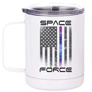 United States Space Force Flag 12 oz Stainless Steel Tumbler Cup