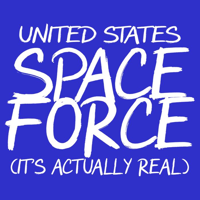 United States Space Force It's Actually Real Kids T-Shirt