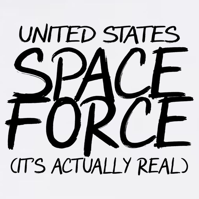 United States Space Force It's Actually Real Garment-Dyed Sweatshirt